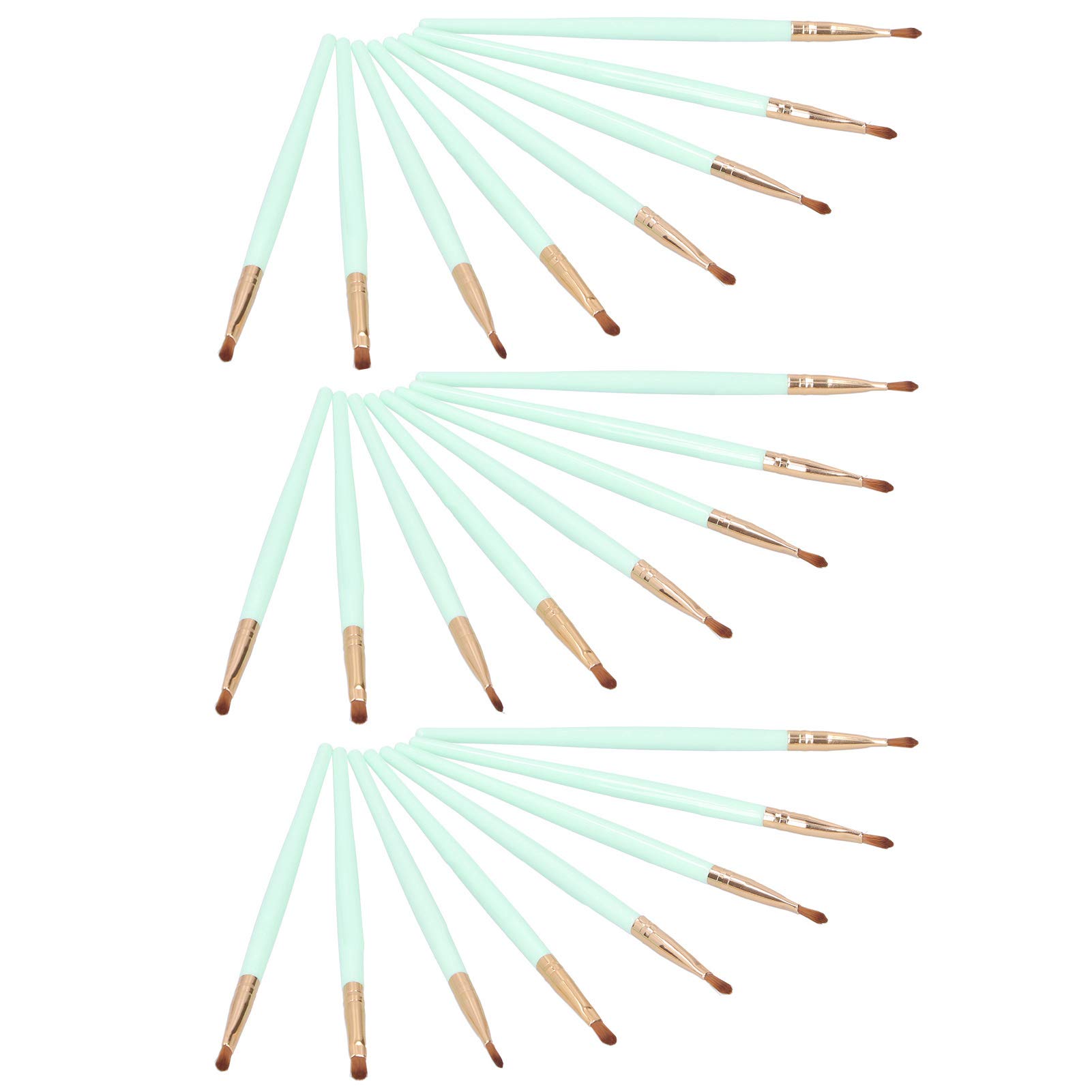 24pcs Portable Lip Brush Set - Reusable Lip Gloss Wands & Lipstick Applicator Makeup Brushes for Precise Application | Perfect for Home Use, Travel Makeup Kit & Gift Giving