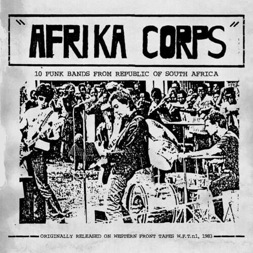 Afrika Corps: 10 Punk Bands From Republic Of South Africa - Various Artists Vinyl LP | Punk Music Collection for Record Collectors & Music Enthusiasts