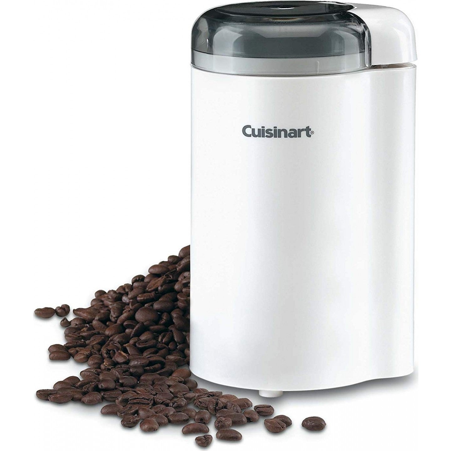 Cuisinart DCG-20N White Electric Coffee Grinder - Fresh Ground Coffee for Espresso, Drip, French Press & Cold Brew - Compact & Quiet for Home & Office Use