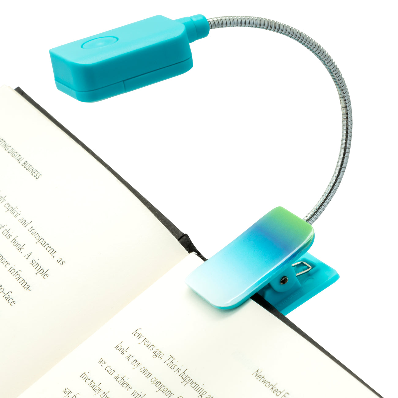 French Bull LED Book Light - Rechargeable Clip-On Reading Light for Books, Kindle, iPad - Perfect for Bedtime Reading, Studying, Travel & Night Use