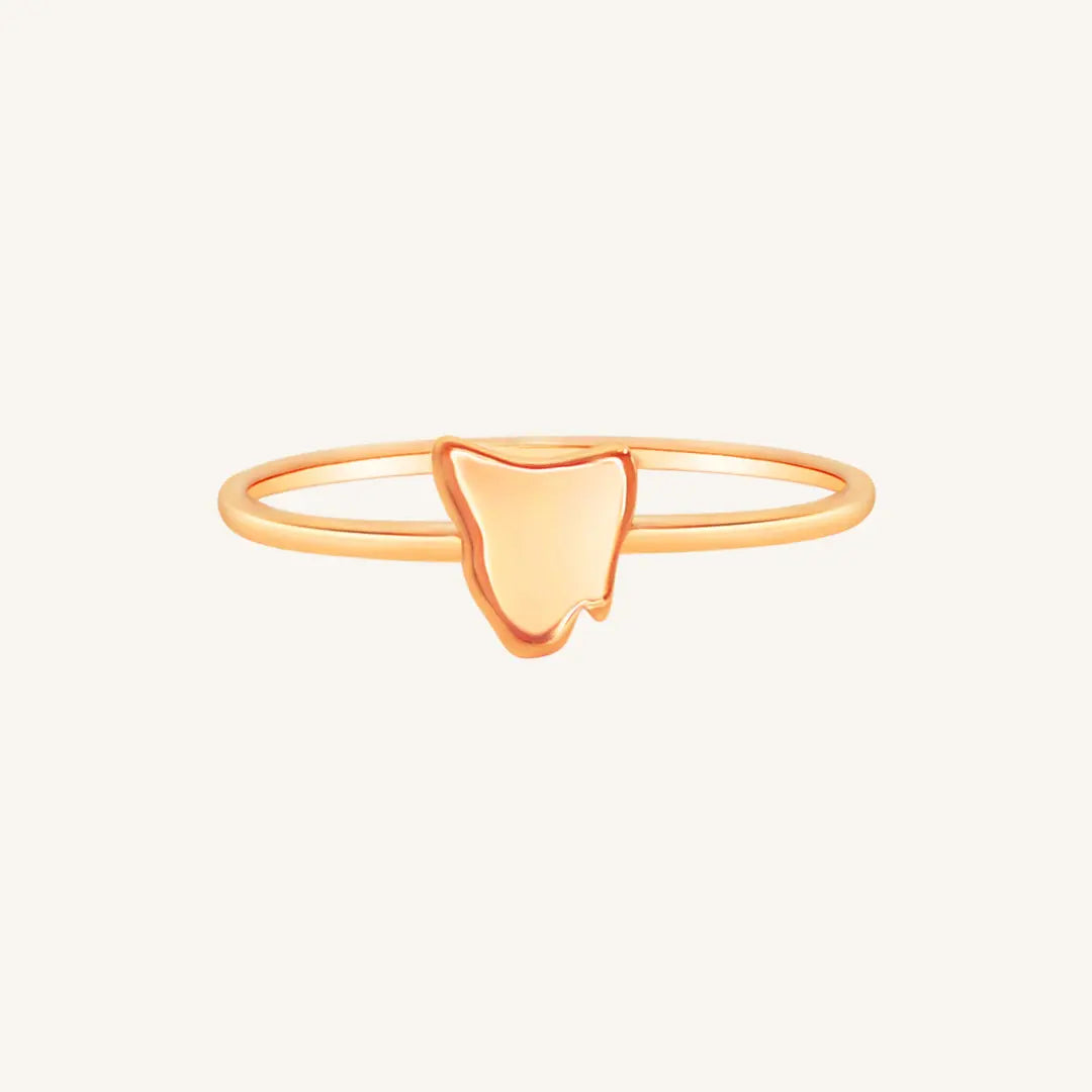 Original Tasmanian Handmade Silver Ring - Unique Nature Inspired Jewelry for Women - Perfect for Weddings, Anniversaries & Special Occasions