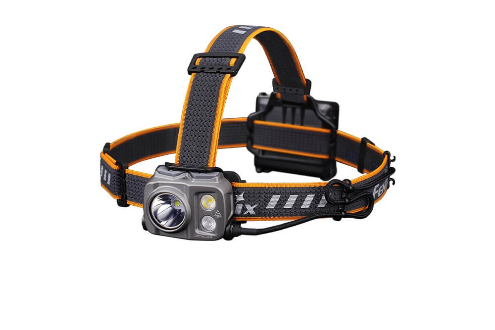 Fenix HP16R Rechargeable Headlamp - 1250 Lumens LED Headlight with USB-C Charging | Perfect for Camping, Hiking, Running & Outdoor Adventures