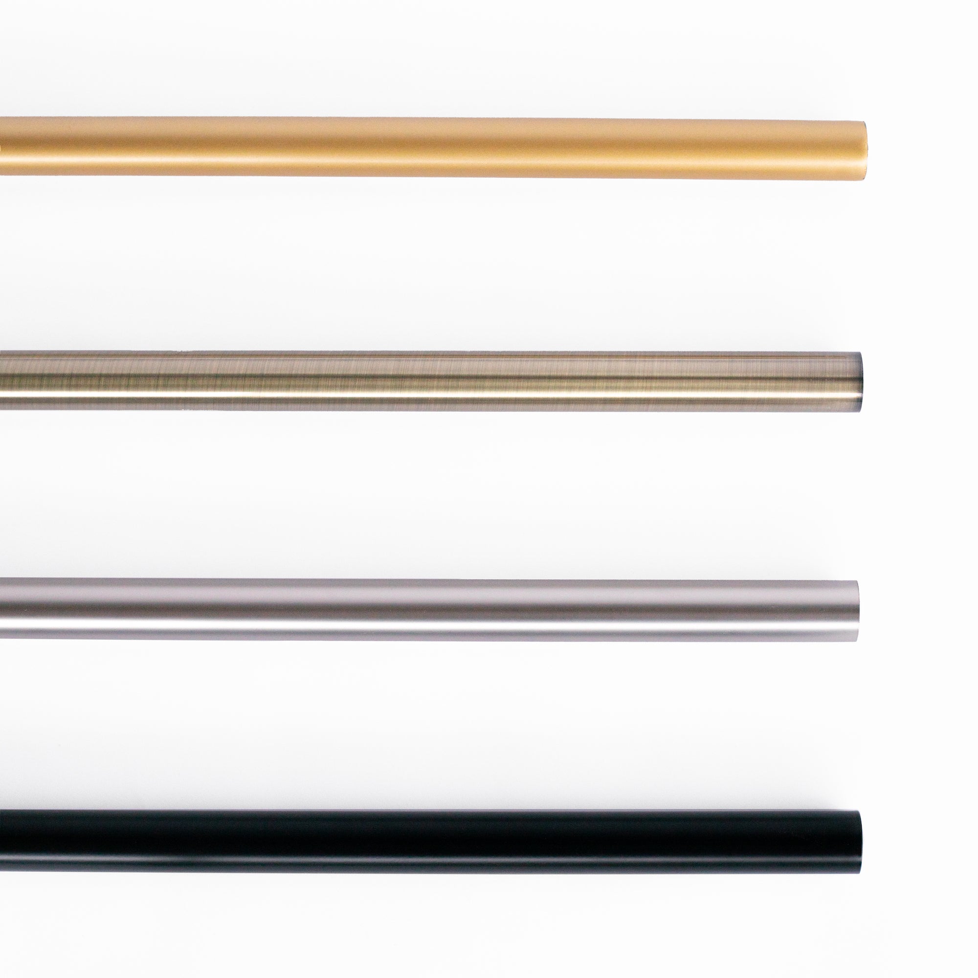 6 Foot Drapery Rod - Adjustable Curtain Rod for Windows, Heavy Duty Metal Drape Rod for Living Room, Bedroom, and Home Decor - Perfect for Hanging Curtains, Drapes, and Sheers