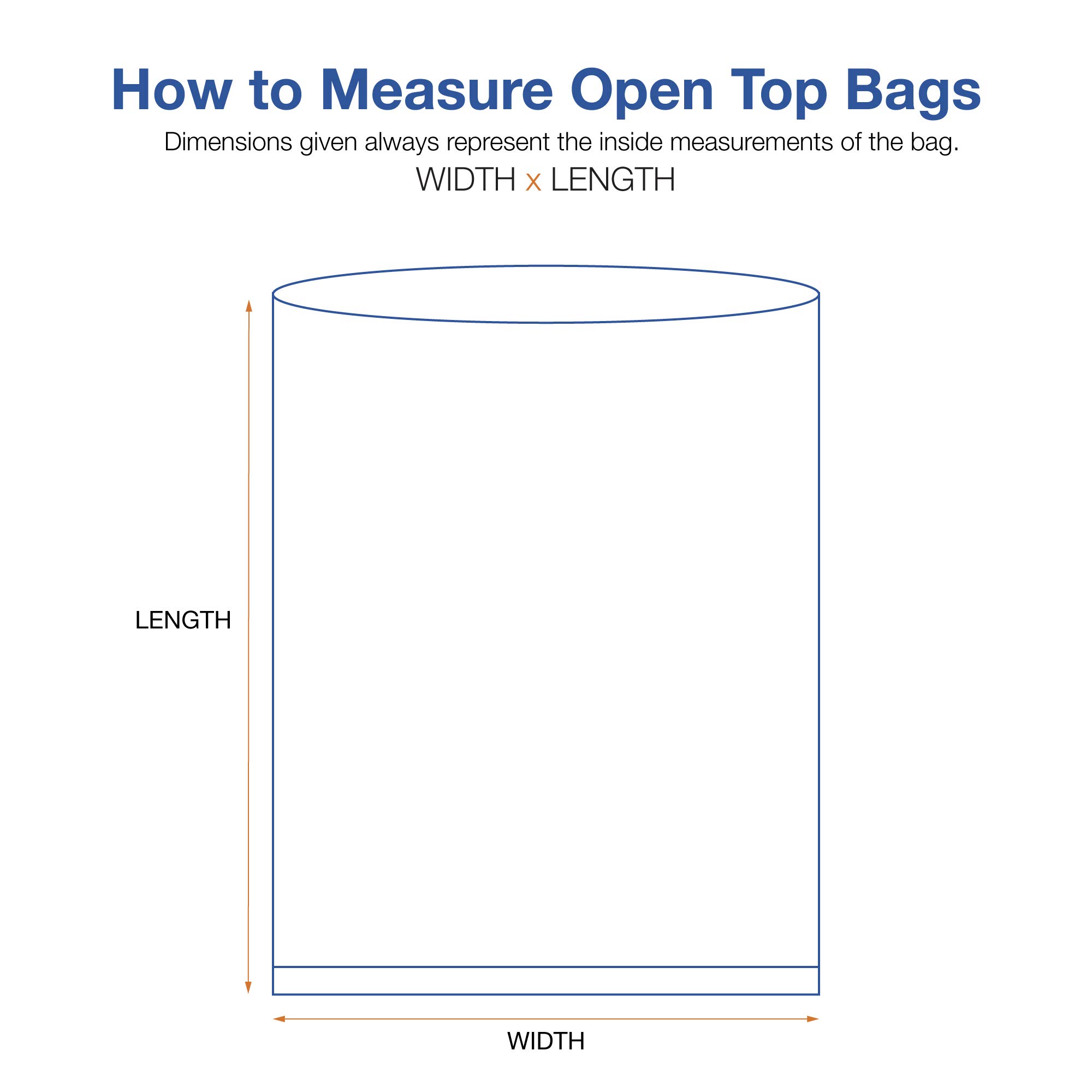 Choice Shipping Supplies 4 Mil Clear Poly Bags 8x10 Inches - 1000 Pack for Ecommerce, Retail Packaging & Small Item Protection