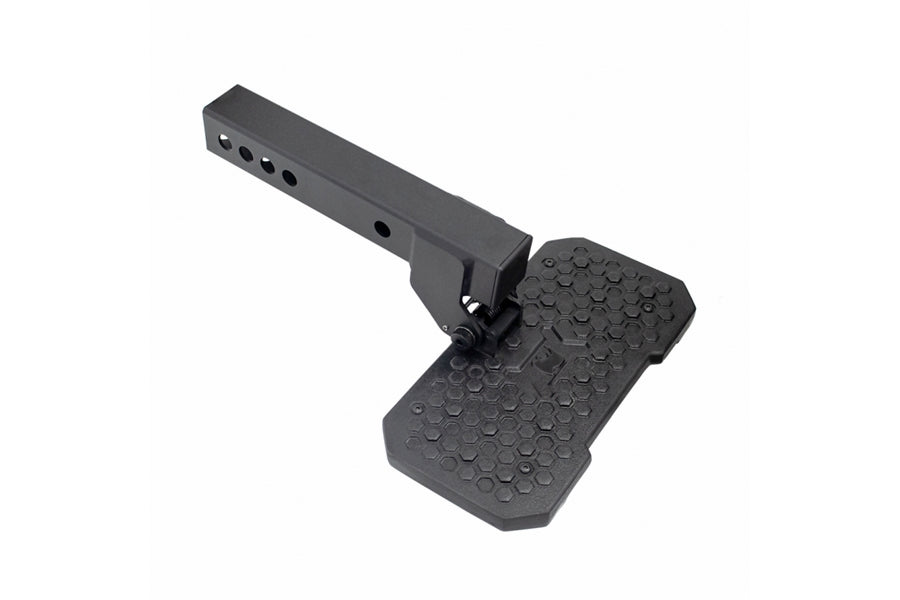 Go Rhino HS 20 Heavy Duty Bumper Hitch Step - Black Powder Coated Steel for Trucks & SUVs - Perfect for Off-Roading, Towing & Easy Access