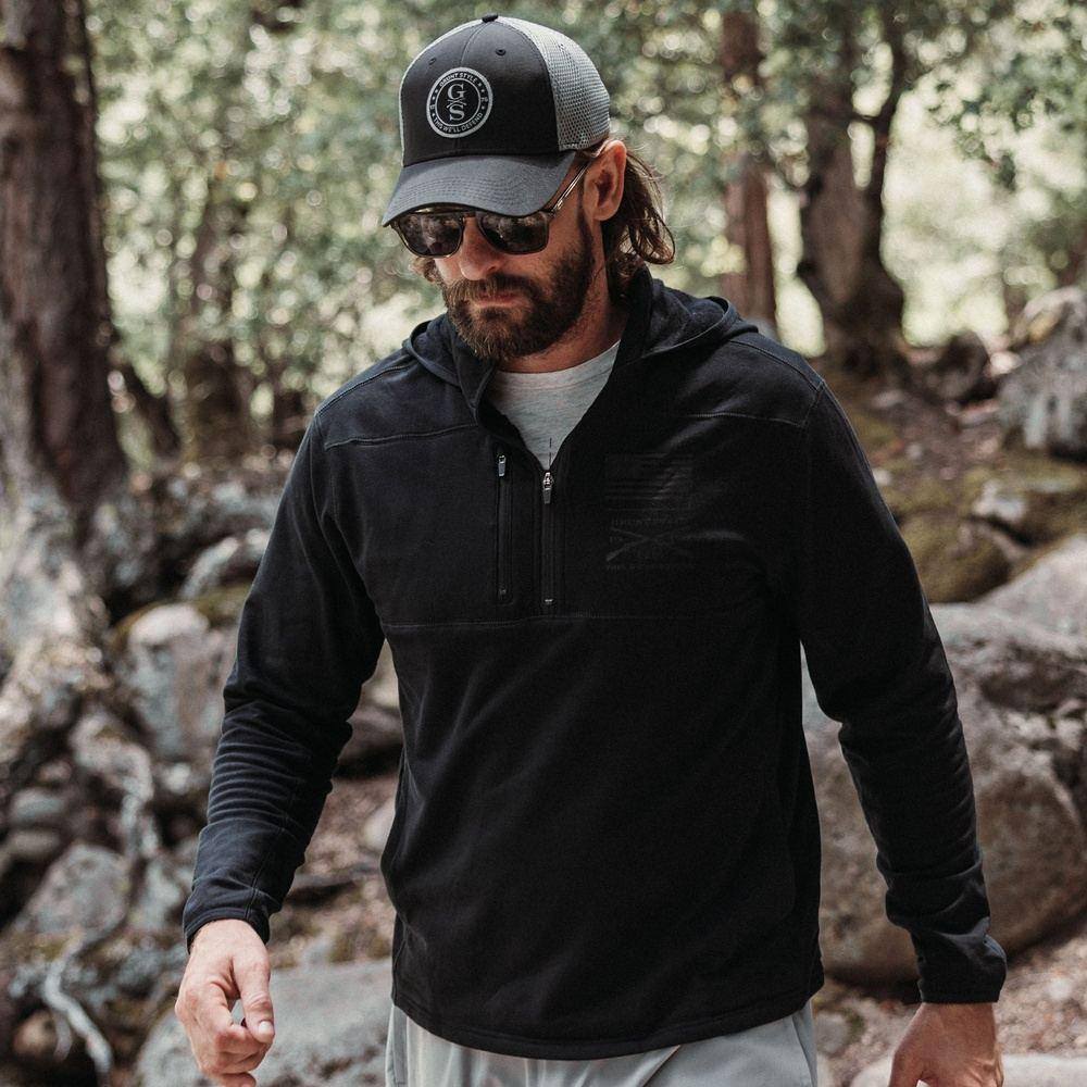 Men's Firewatch Hoodie - Black | Comfortable & Stylish Pullover for Outdoor Adventures & Casual Wear