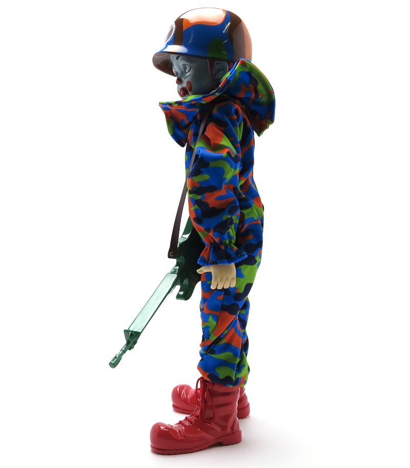 Ron English Combrat - Limited Edition Designer Art Toy for Collectors - Perfect for Home Decor, Office Display & Pop Culture Enthusiasts