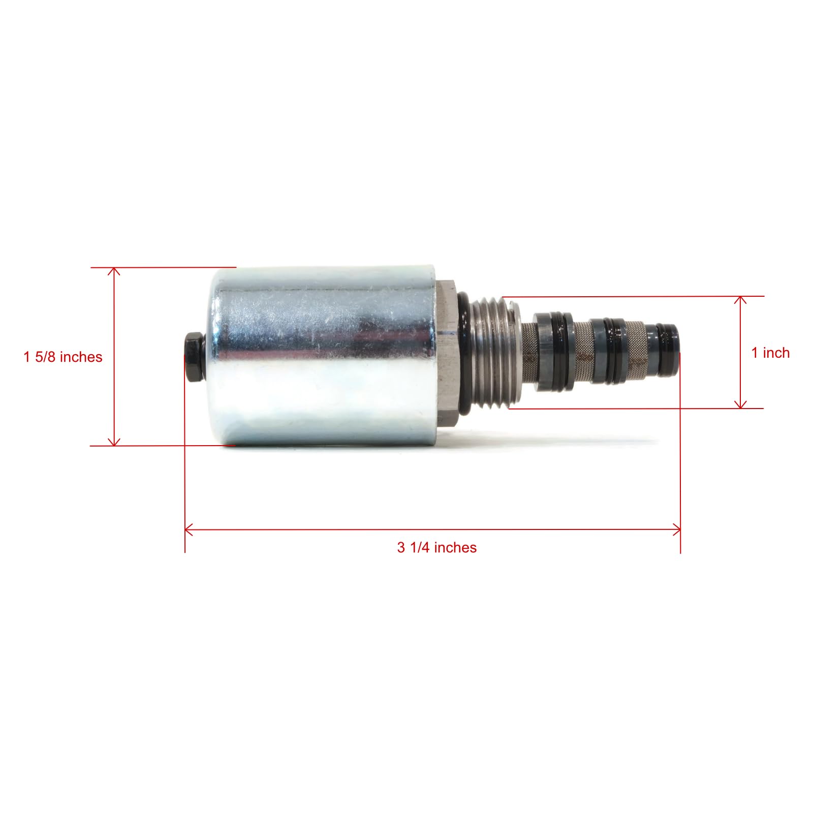 ROP Shop Replacement Meyer 'C' Solenoid 15358 Valve Assembly with Green Wire | Snow Plow Truck & Heavy Equipment Hydraulic System Part