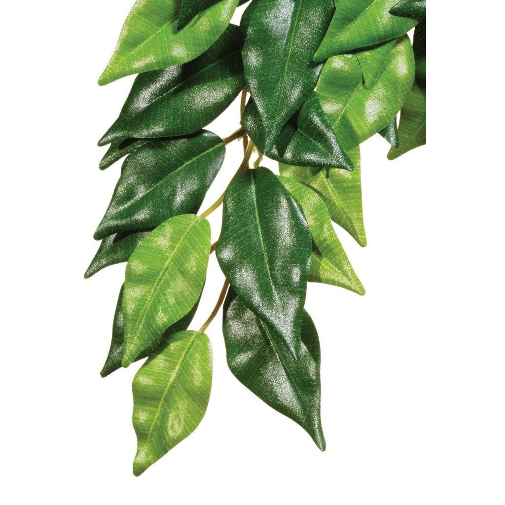Exo Terra Silk Terrarium Plant - Medium Ficus Artificial Plant for Reptile Habitat & Terrarium Decor - Perfect for Gecko, Chameleon & Frog Tanks