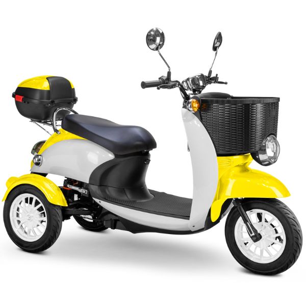 Yellow and White