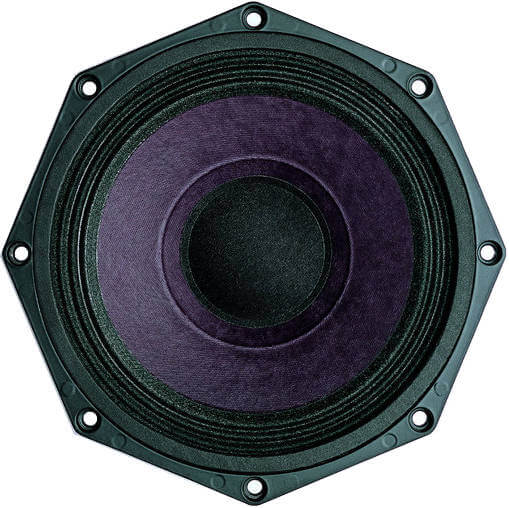 B&C 8PE21 8 Ohm 200W Ferrite 2.0 Voice Coil Woofer Speaker - Professional Audio for Home Theater, DJ & Live Sound Systems