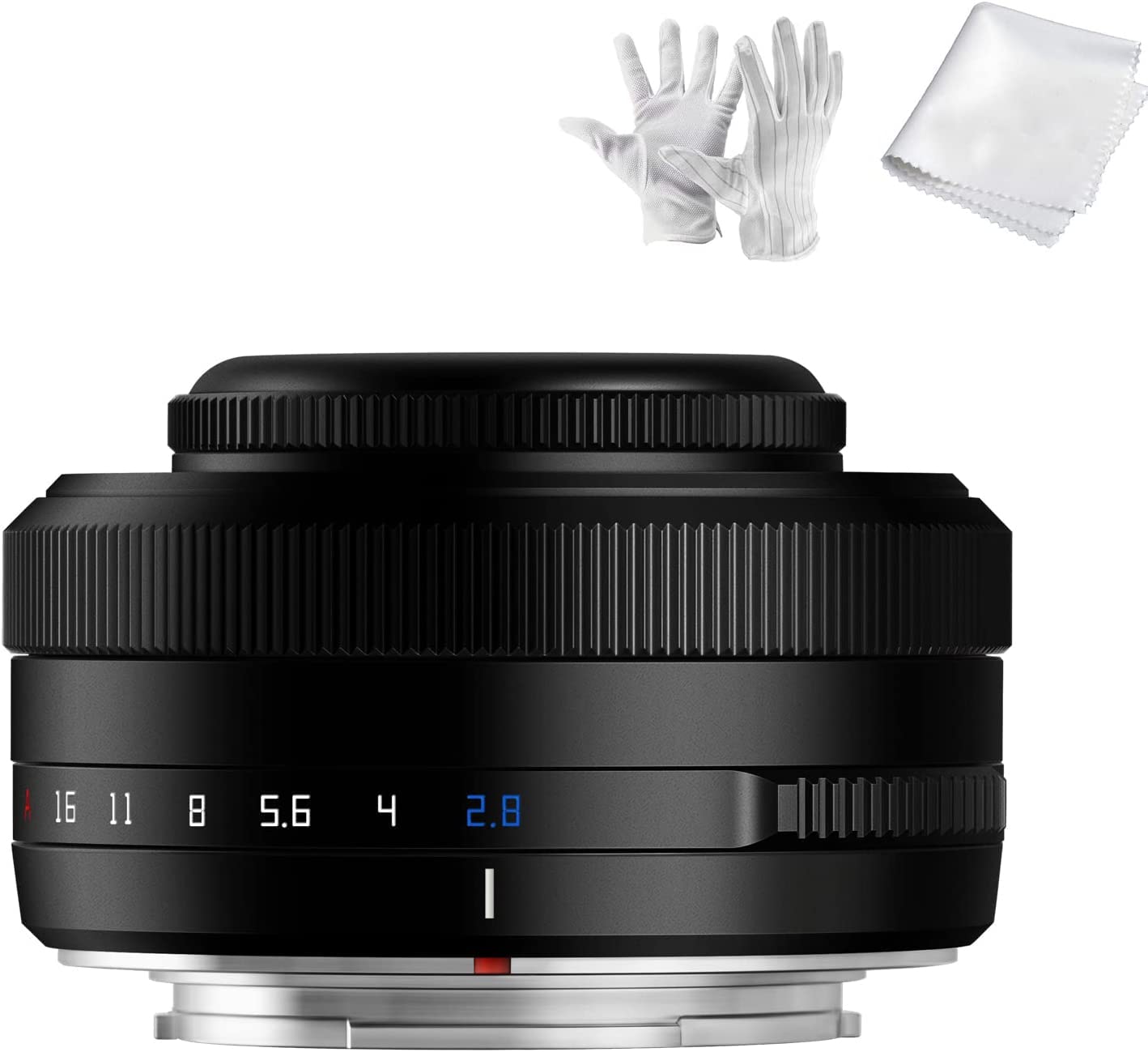 TTartisan 27mm F2.8 Autofocus Lens for Fuji X Mount - Compatible with XS10, X-E4, X-T3, X-T4, X-T30, X-Pro3 & More Fujifilm Cameras - Perfect for Street, Portrait & Travel Photography