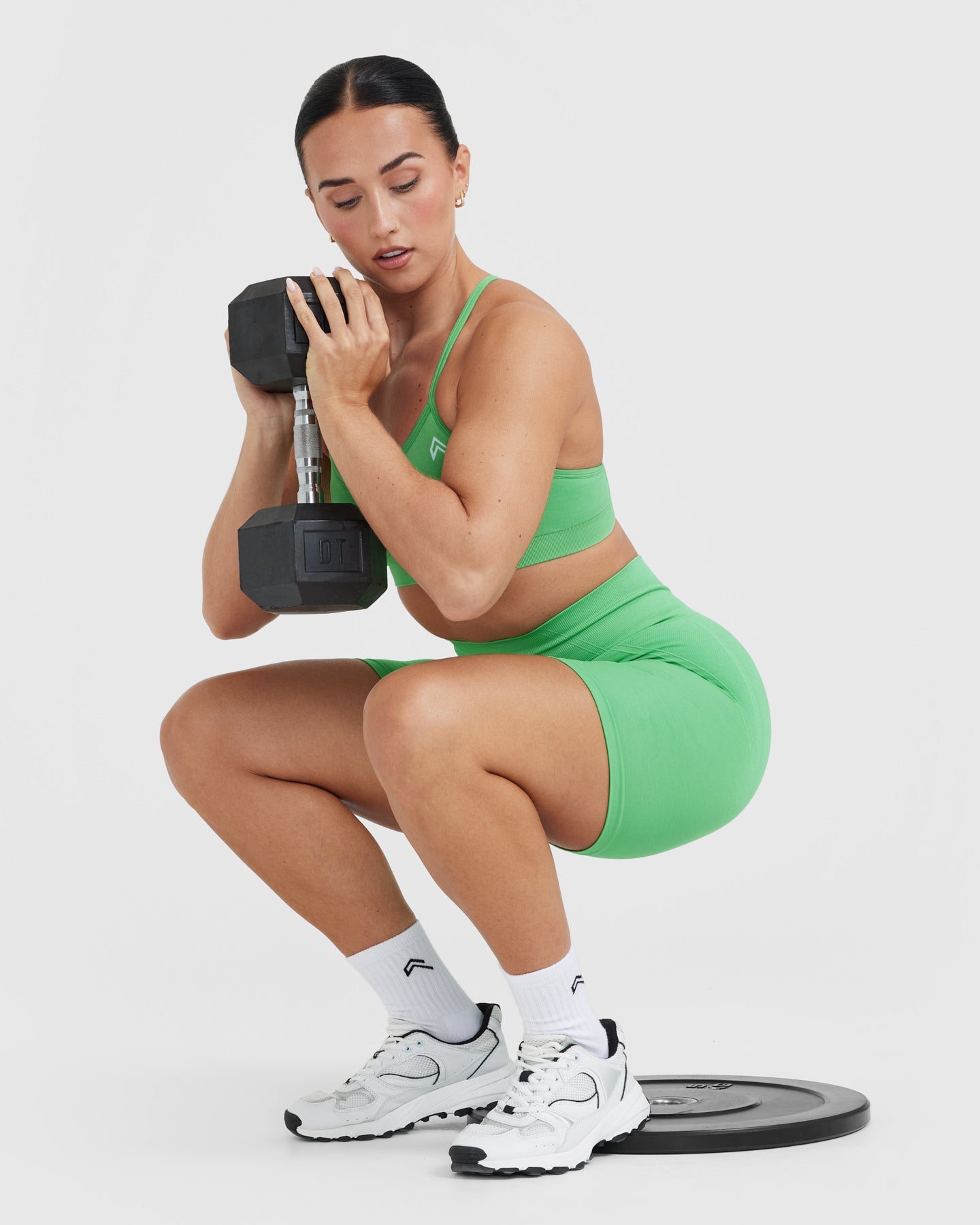 Effortless Strappy Bralette in Jade Green | Comfortable Wireless Bra for Women | Perfect for Yoga, Lounge Wear and Everyday Comfort