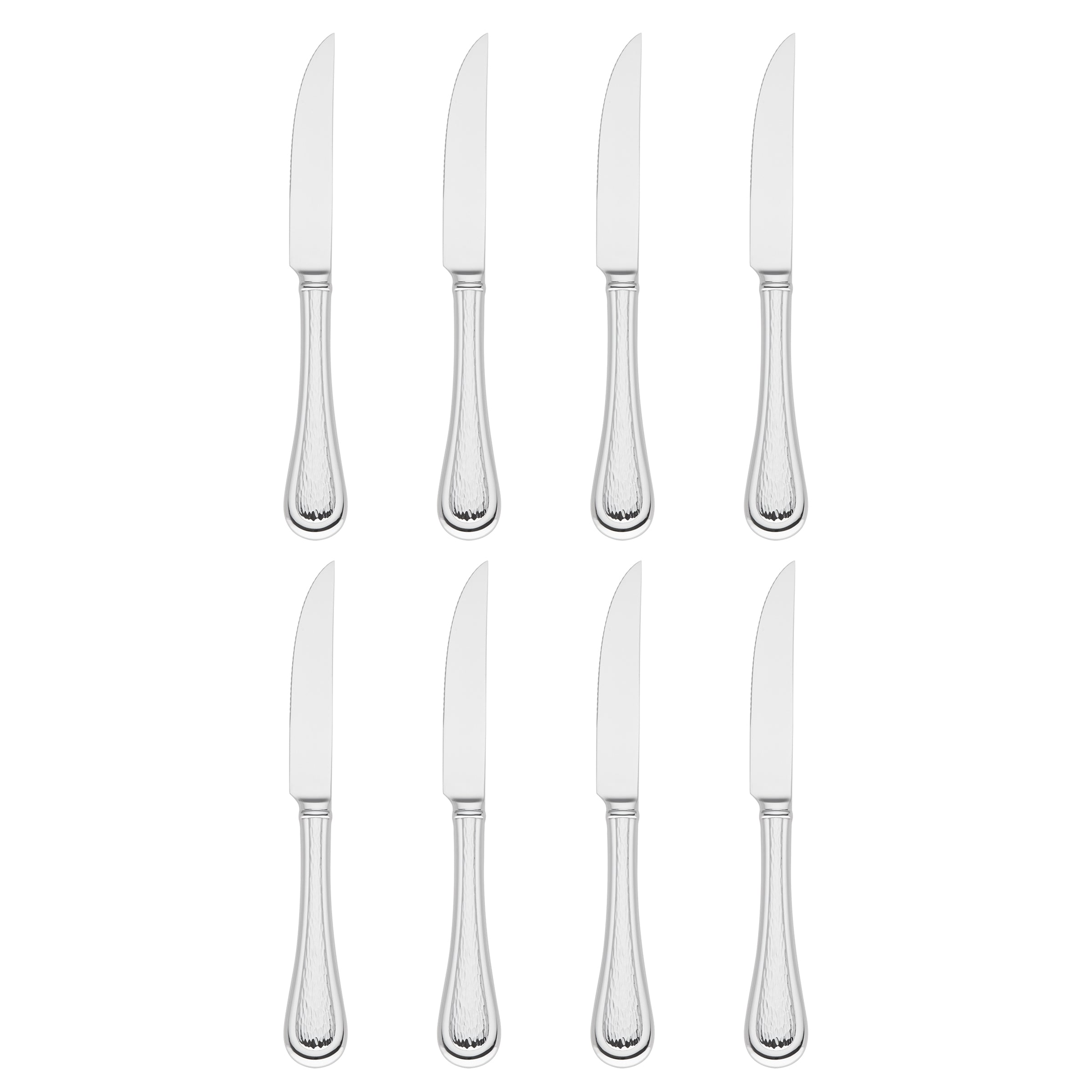 Premium Barlowe Steak Knife Set - 8-Piece High-Quality Stainless Steel Steak Knives for Steakhouse Dining, BBQ Parties & Home Entertaining