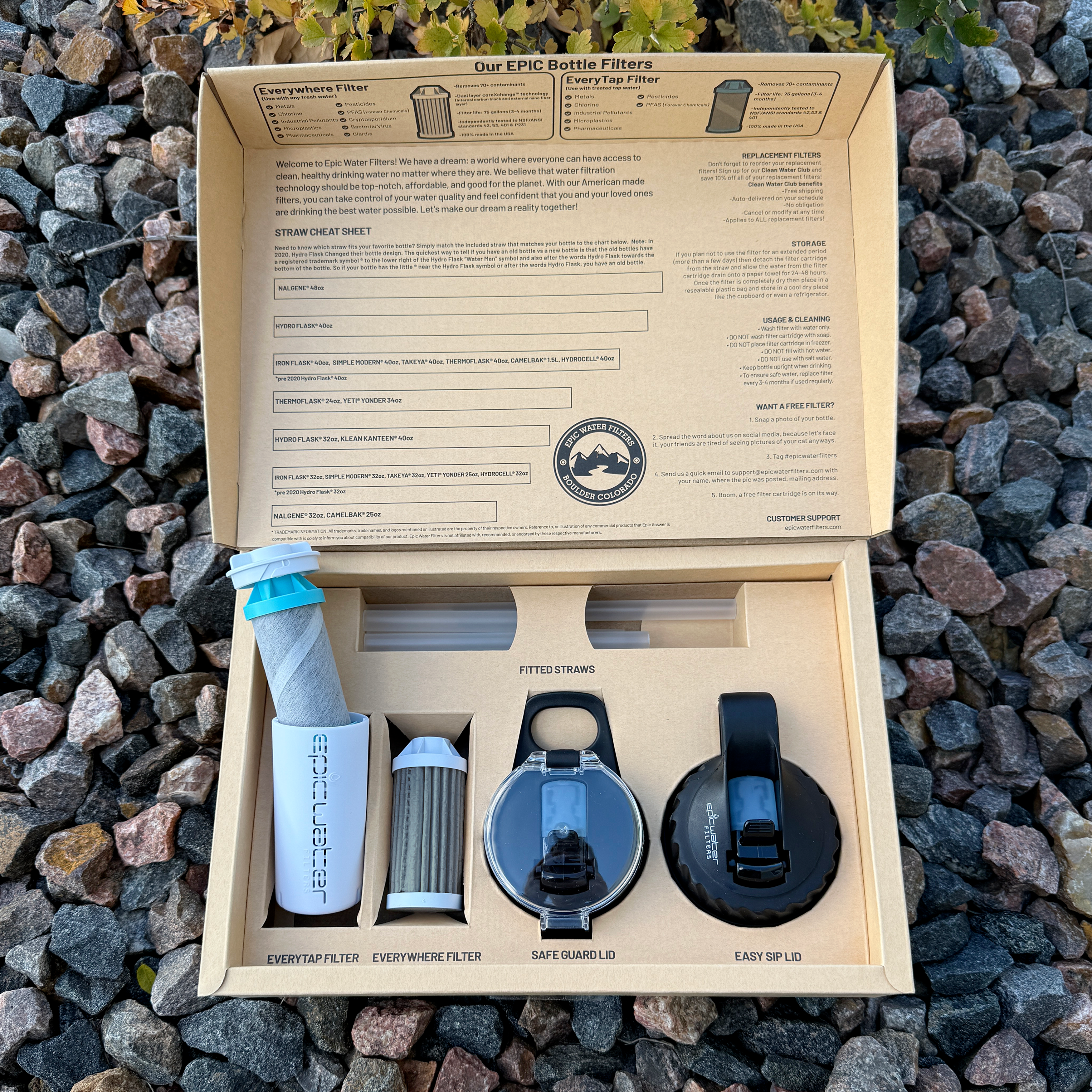 The Answer 2.0 Insulated Water Bottle Lid - Universal Fit for Hydro Flask, Nalgene & Most Standard Mouth Bottles | Leakproof Drinking Cap for Hiking, Gym & Outdoor Activities