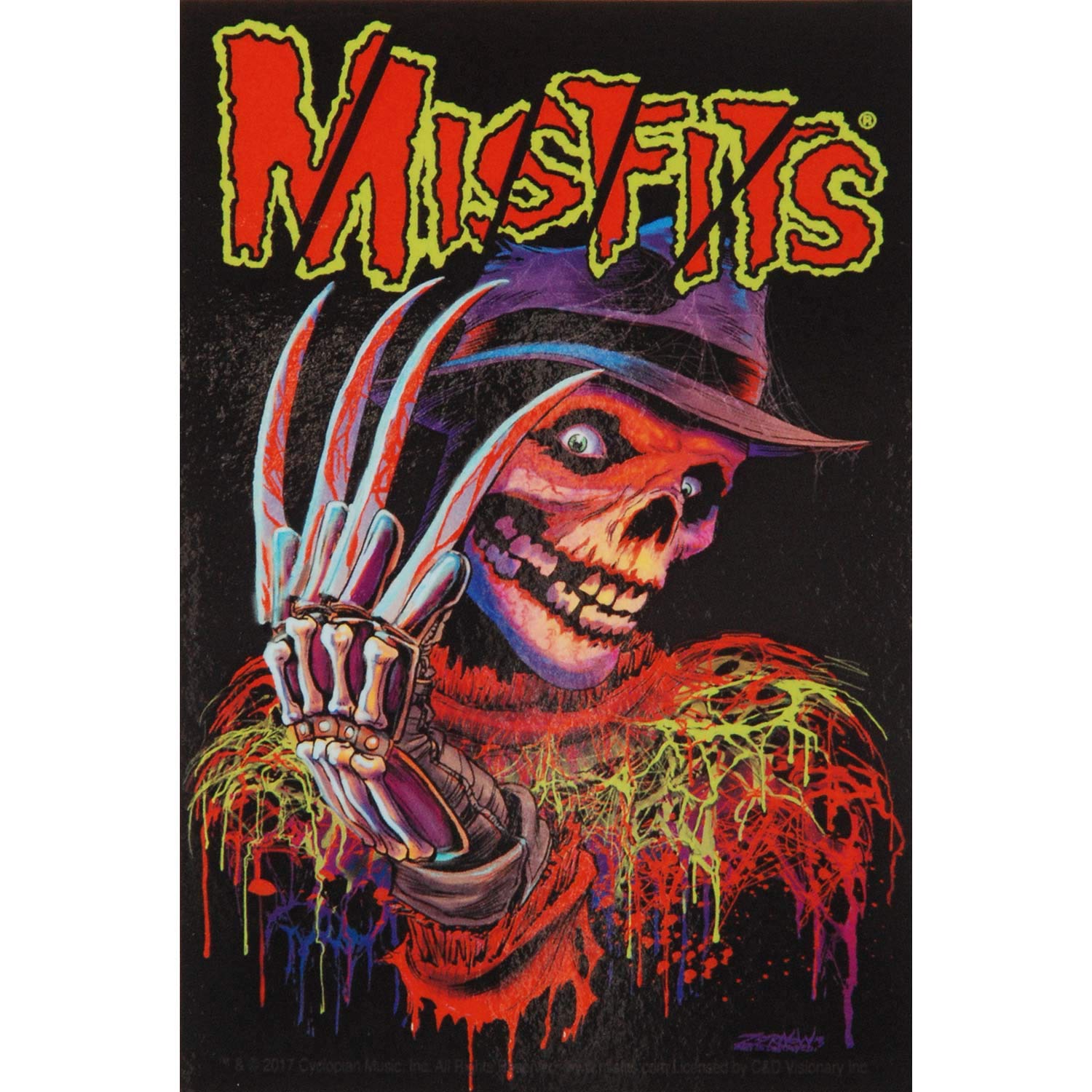 Funny & Unique Misfits Stickers - Waterproof Vinyl Decals for Laptops, Cars, Notebooks & DIY Crafts - Perfect for Gifts, Parties & Personalizing Your Belongings