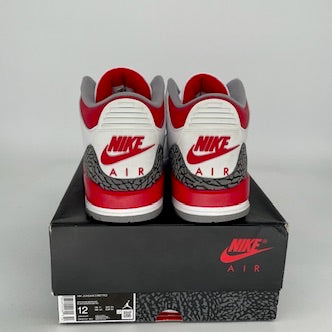 Original: AIR JORDAN 3 FIRE RED SIZE 12 DN3707 160   Optimized: Authentic Air Jordan 3 Retro 