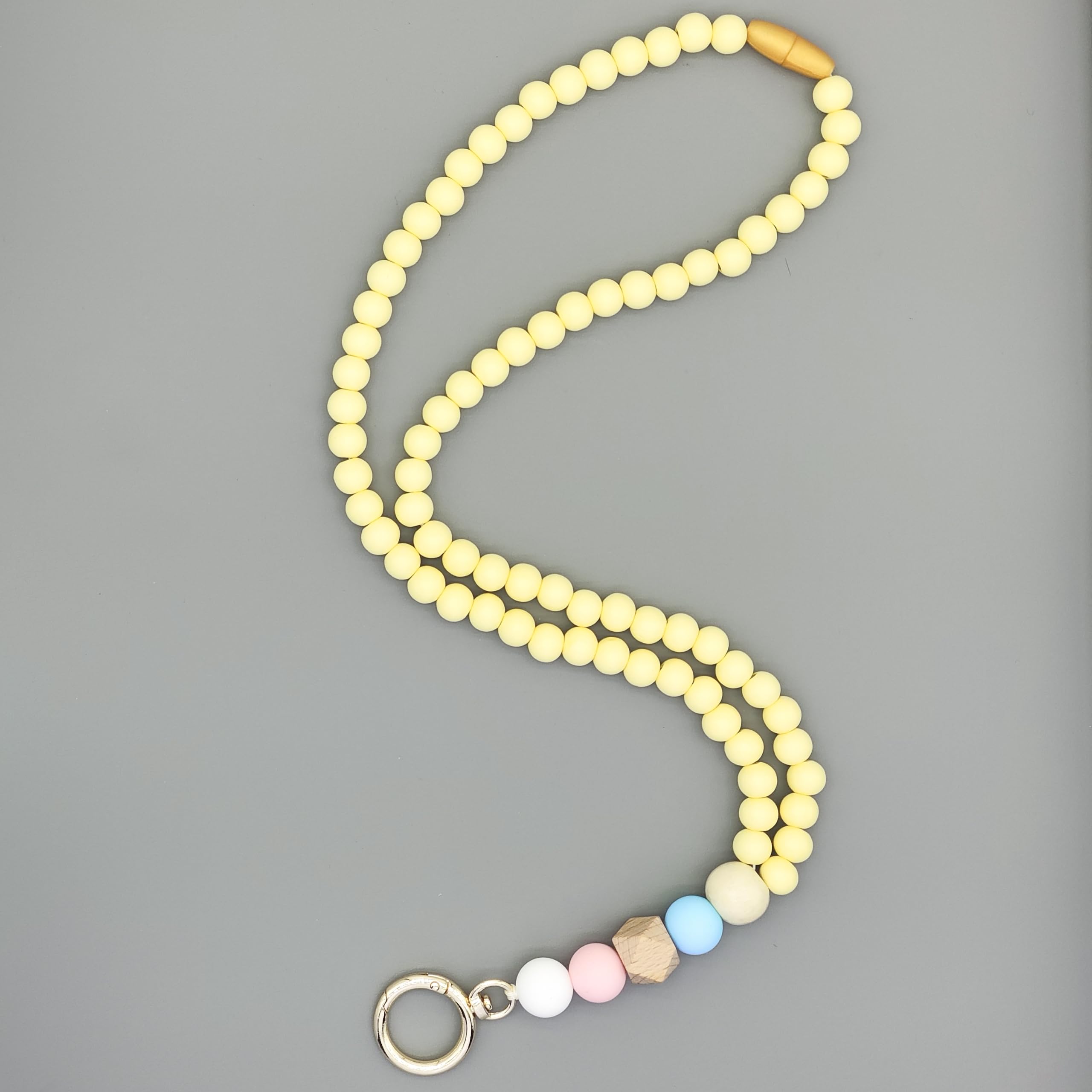 Boho Beaded Breakaway Lanyard for ID Badges & Keys - Teacher & Office Use