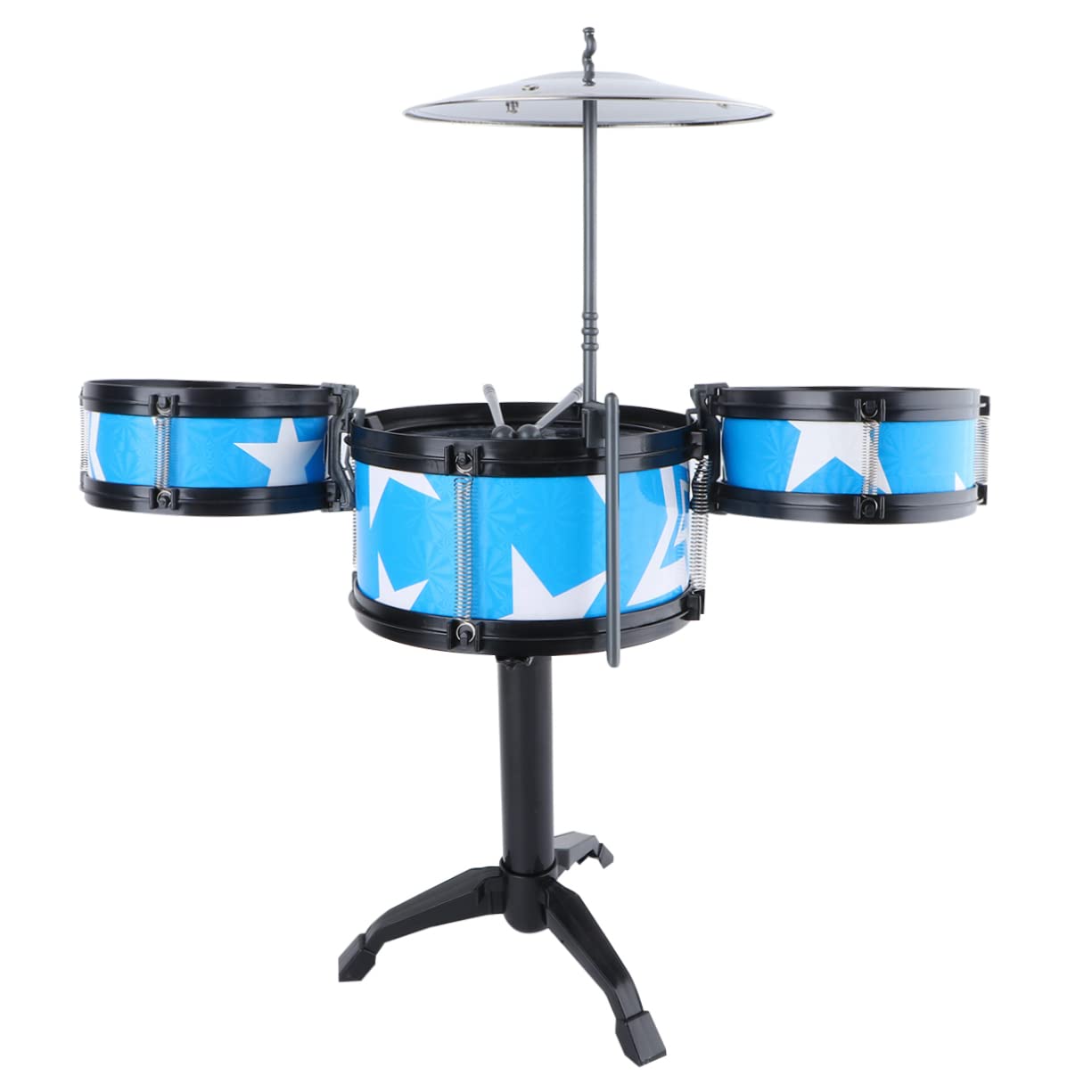 Vaguelly 2-Piece Kids Drum Set - Early Learning Musical Toy for Toddlers & Children | Perfect for Birthday Gifts, Preschool Education & Home Playtime
