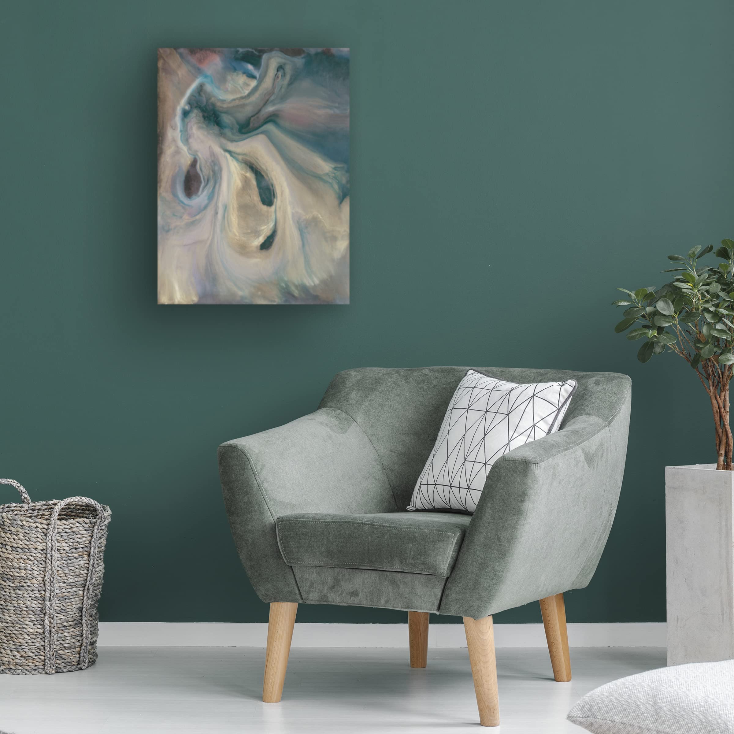 Trademark Fine Art 'Mystery II' Canvas Wall Art by Lila Bramma - Modern Abstract Painting for Living Room, Bedroom & Office Decor