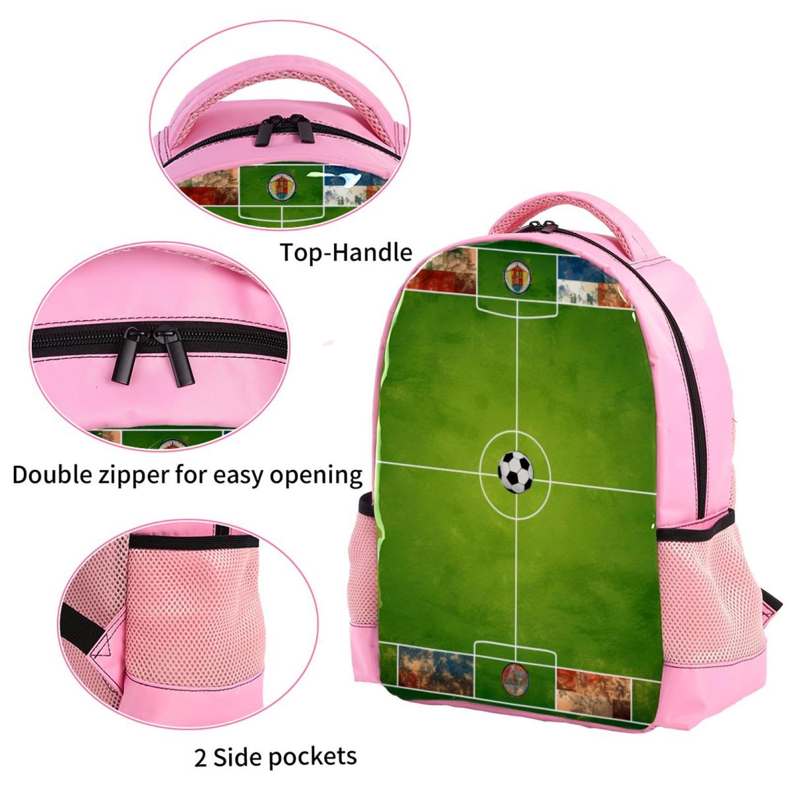 Premium Travel Backpack for Women & Men - Lightweight Durable Carry-On Backpack for Hiking, Work & Flag Football Field - Perfect for Commuting, Gym & Outdoor Adventures