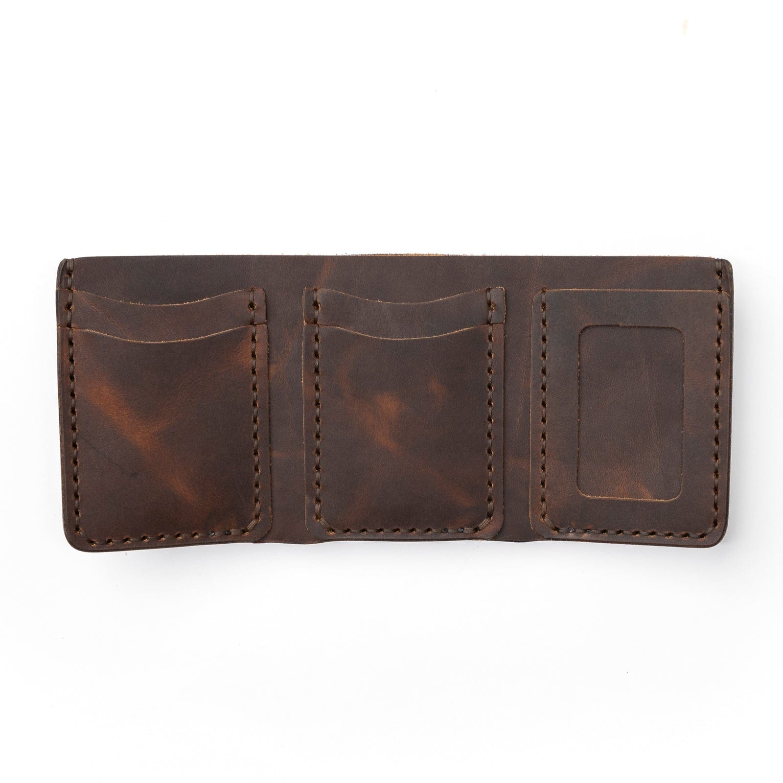 Last Batch: Genuine Leather Trifold Wallet for Men - Heritage Brown | Slim RFID Blocking Bifold Credit Card Holder | Perfect for Everyday Carry, Travel & Gifts