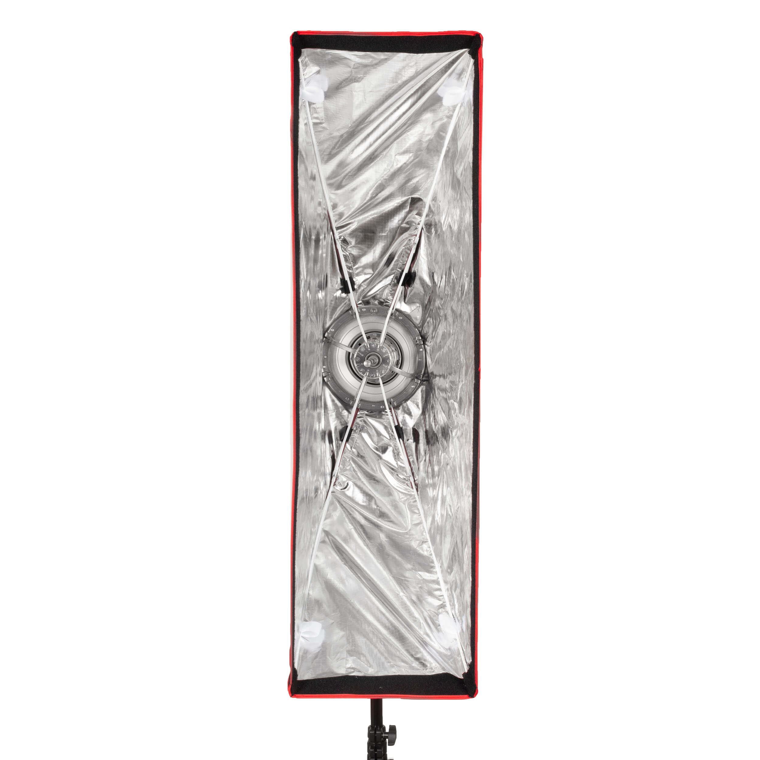 11.8x35.4 Inch Strip Softbox with 4cm Grid - Easy Open Photography Umbrella for Studio Lighting, Portrait & Product Photography