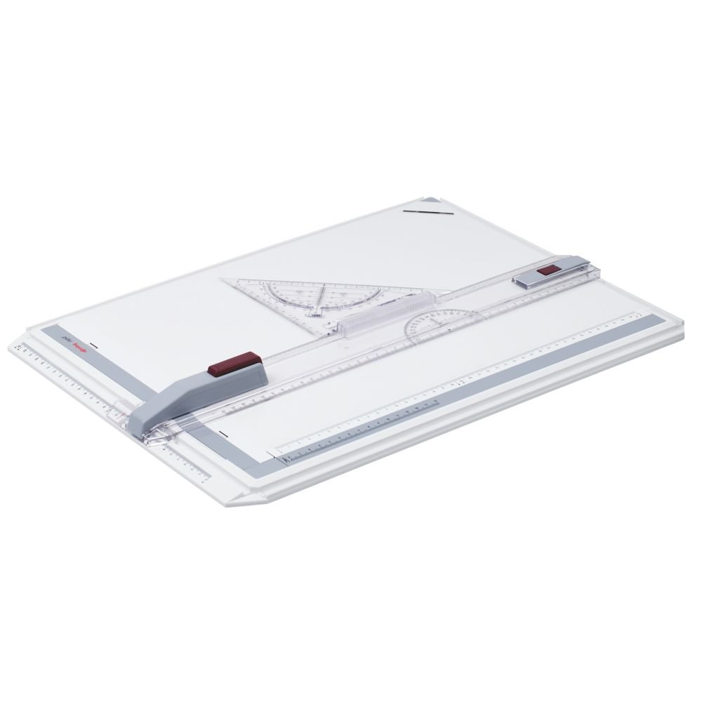 Rotring Rapid A3 Drawing Board with College Case - Professional Drafting & Sketching for Architects, Engineers & Artists