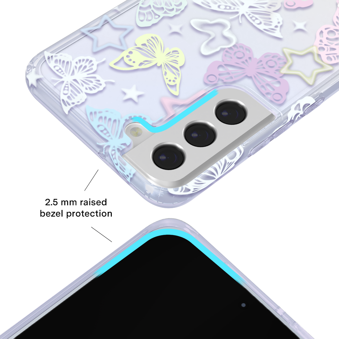 Butterfly Fantasy Samsung Phone Case - Stylish Protective Cover for Samsung Galaxy Series - Perfect for Everyday Use, Travel & Gifting