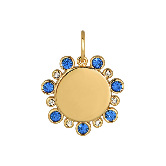 Goldbug Collection September Birthstone Pendant - Genuine Sapphire Jewelry Gift for Women - Perfect for Birthdays, Anniversaries & Special Occasions