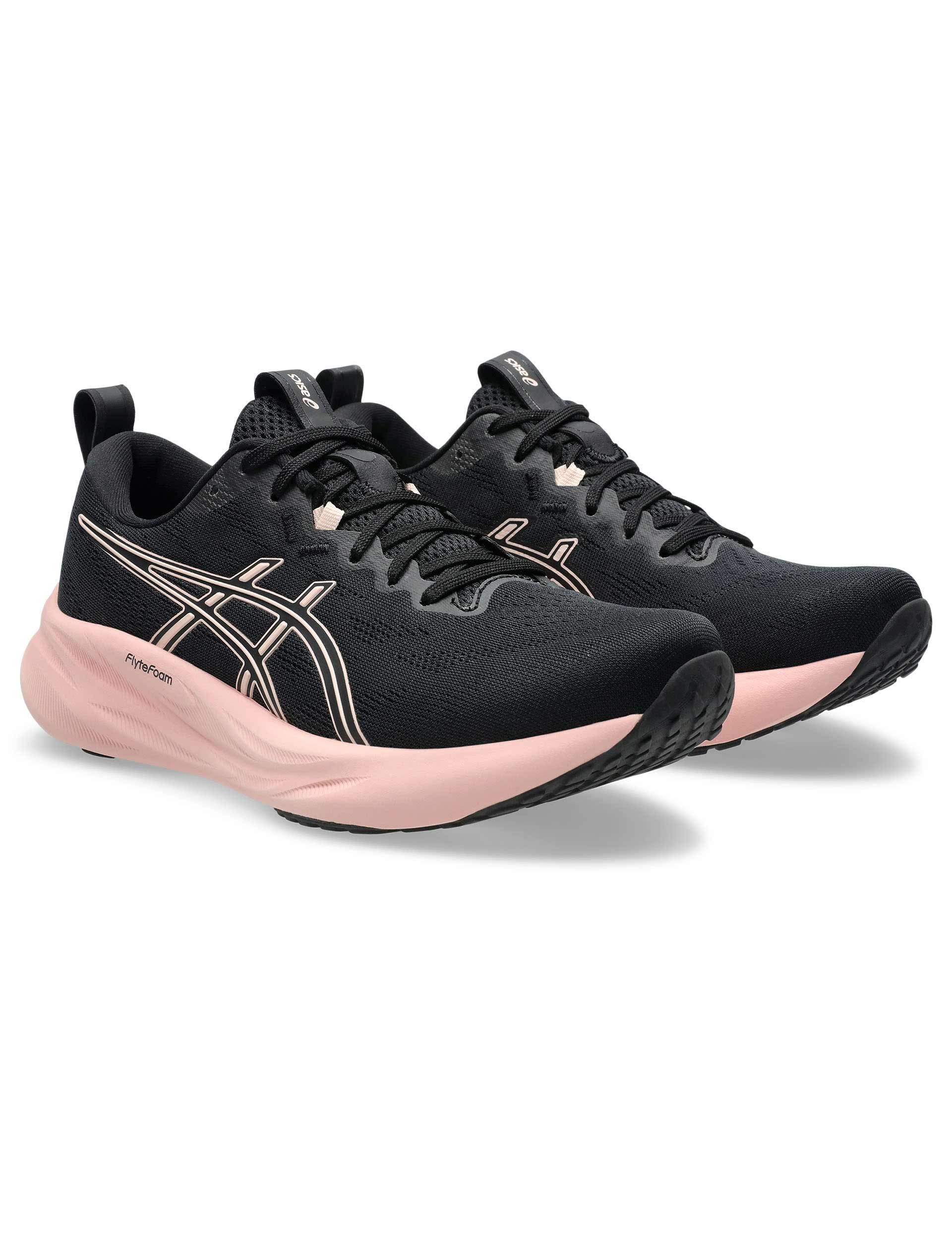 ASICS Gel Pulse 16 Running Shoes for Men & Women - Black/Breeze - Lightweight Cushioned Sneakers for Jogging, Gym & Daily Wear