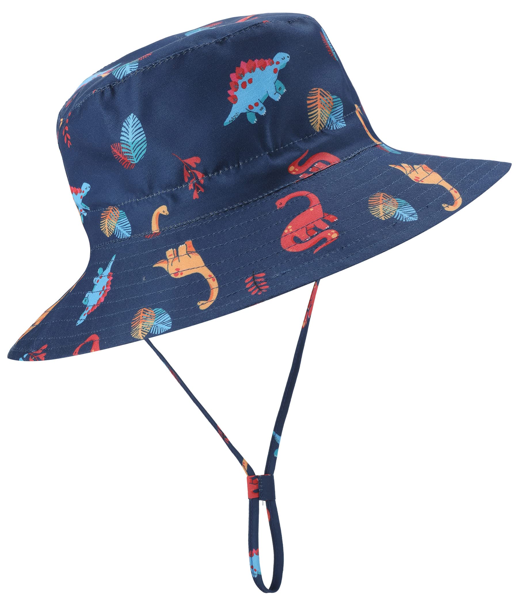 UPF 50+ Baby Sun Hat - Wide Brim Toddler Bucket Hat for Boys & Girls - UV Protection Summer Beach Hat for Outdoor Play, Swimming & Park Adventures