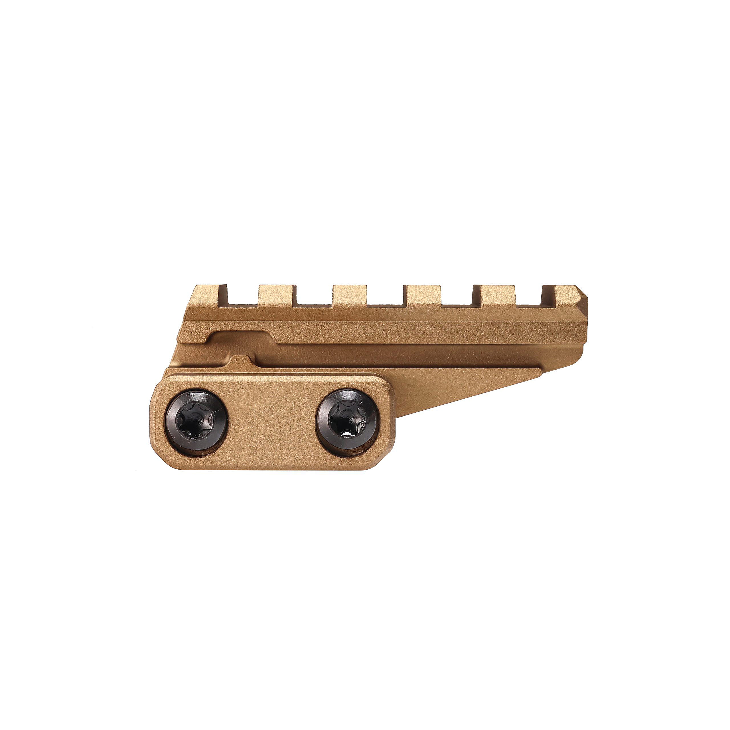 Unity Tactical FAST Accessory Riser Mount - Picatinny Rail Riser for Optics & Scopes - Perfect for AR-15, Shotguns & Tactical Firearms Accessories (Use for Enhanced Sight Alignment & Shooting Accuracy)