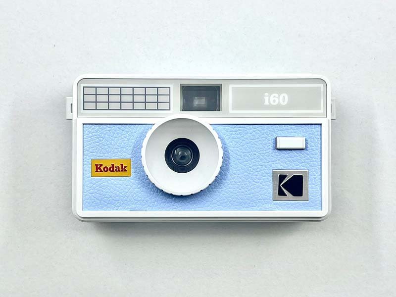 Kodak i60 Reusable Film Camera - Vintage 35mm Analog Photography, Baby Blue Retro Style | Perfect for Travel, Parties, and Creative Photography Projects