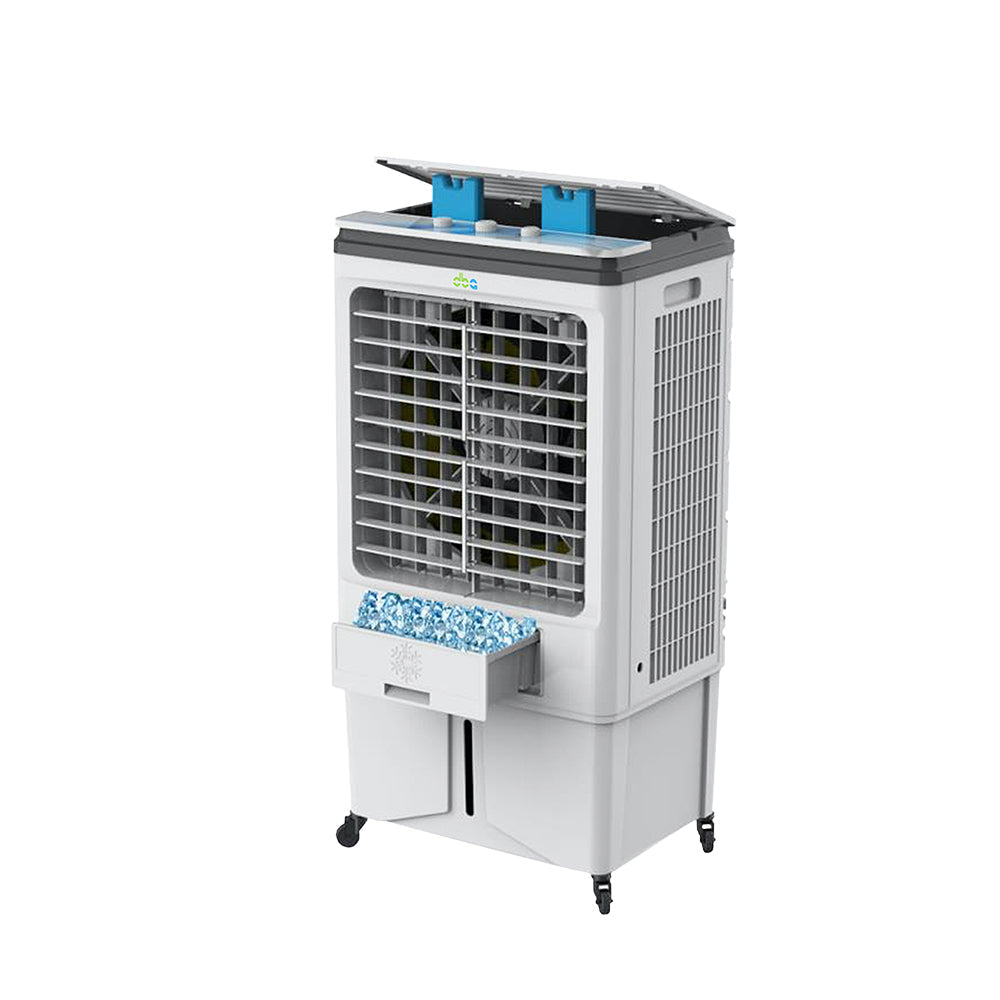 DEBI003B Portable Air Cooler - 500 Sq.Ft Coverage, Energy Efficient Cooling Fan for Home, Office & Outdoor Use - Perfect for Bedrooms, Living Rooms, Garages & Patios