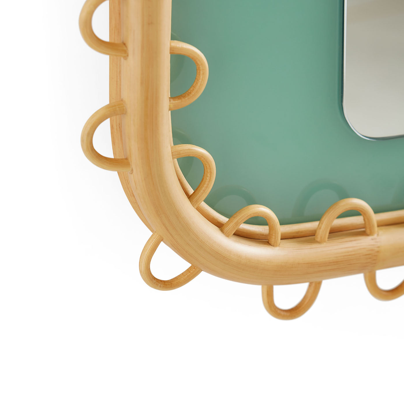 Stylish Riviera Accent Mirror - Decorative Wall Mirror for Living Room, Bedroom & Entryway - Perfect for Coastal & Boho Home Decor