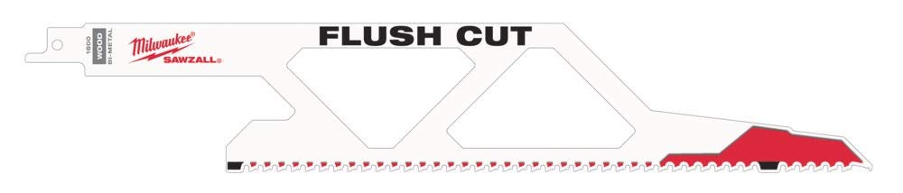 Milwaukee 12-Inch 5 TPI Bimetal Sawzall Blades (Pack of 2) - Heavy-Duty Metal & Wood Cutting - Ideal for Demolition, Renovation & Construction Projects