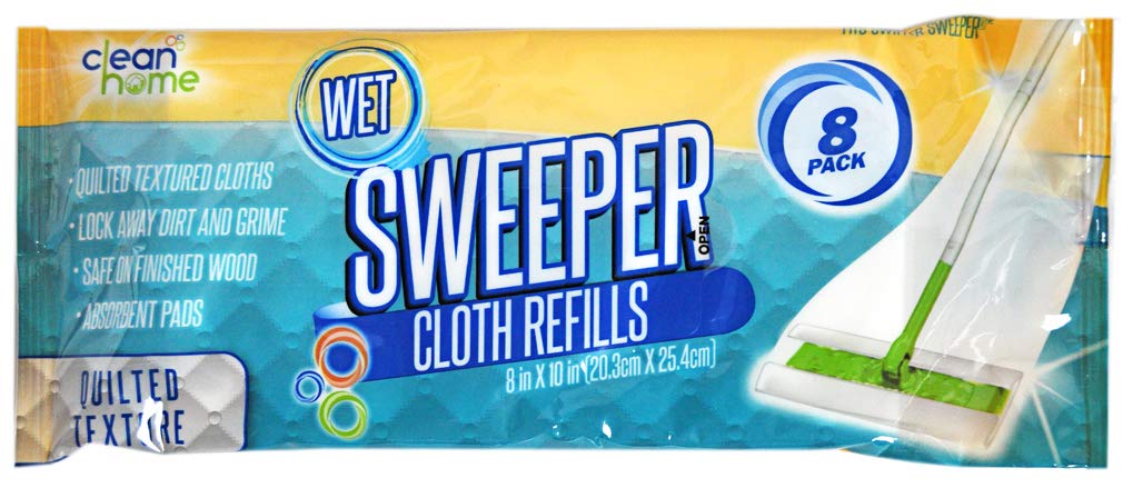 Non-Slip Wet Floor Cleaning Wipes | Quick-Dry, Disposable Floor Wipes for Kitchen, Bathroom & Hardwood Floors | Perfect for Spills, Pet Accidents & Daily Cleaning