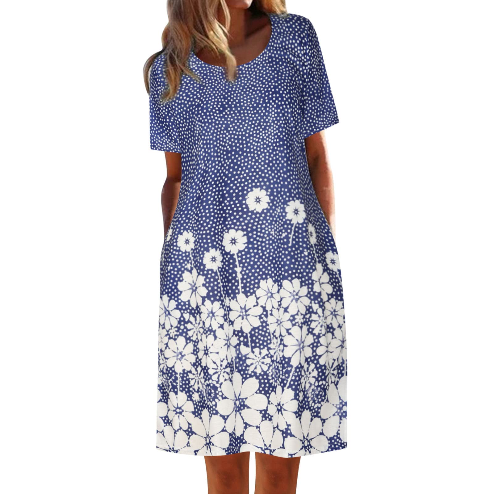 Women's Flowy Sleeveless Maxi Dress - Summer Beach Cover Up, Hawaiian Sundress for Vacation, Pool Party & Casual Outings