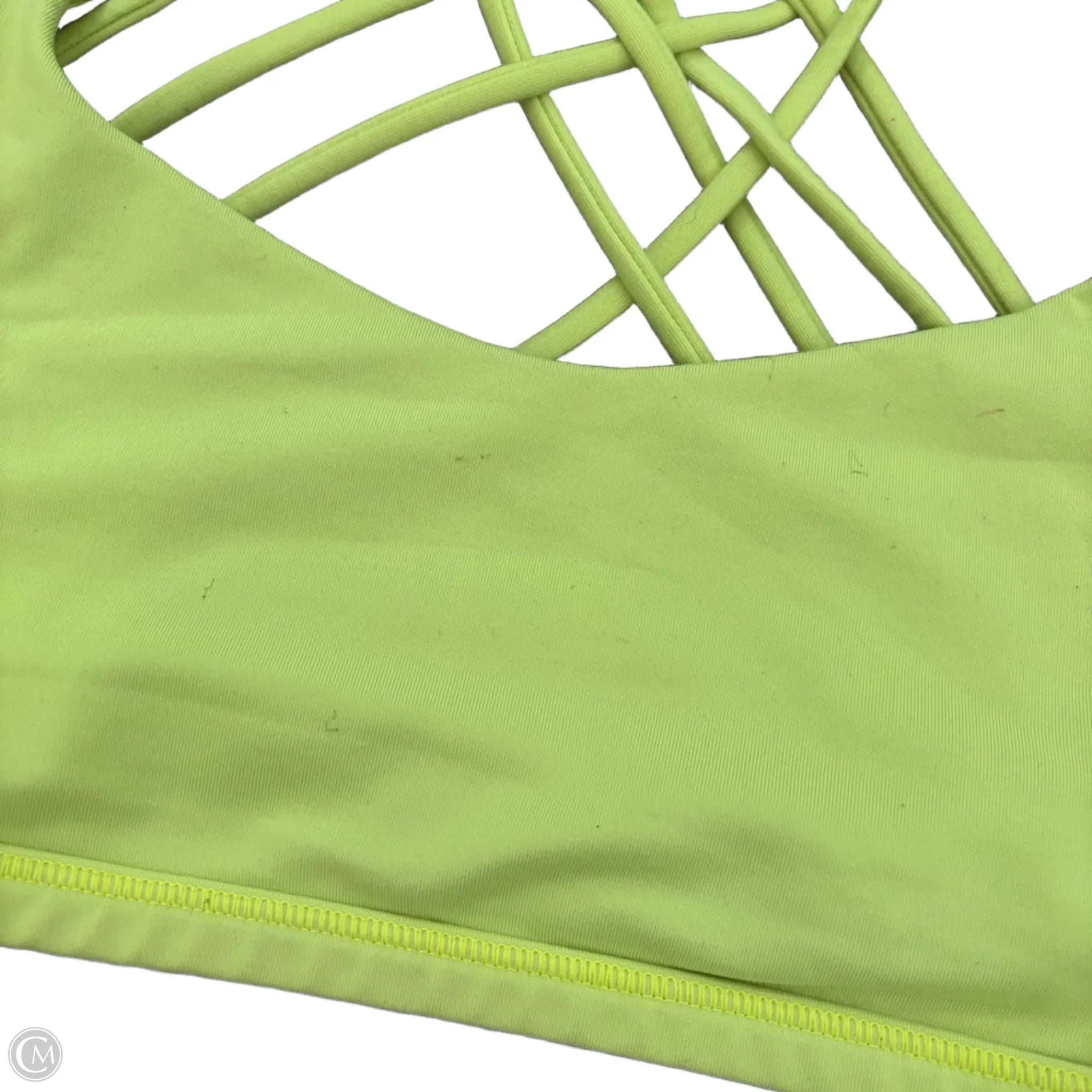 Lululemon Green Athletic Sports Bra for Women Size 4 - Perfect for Yoga, Running & Gym Workouts