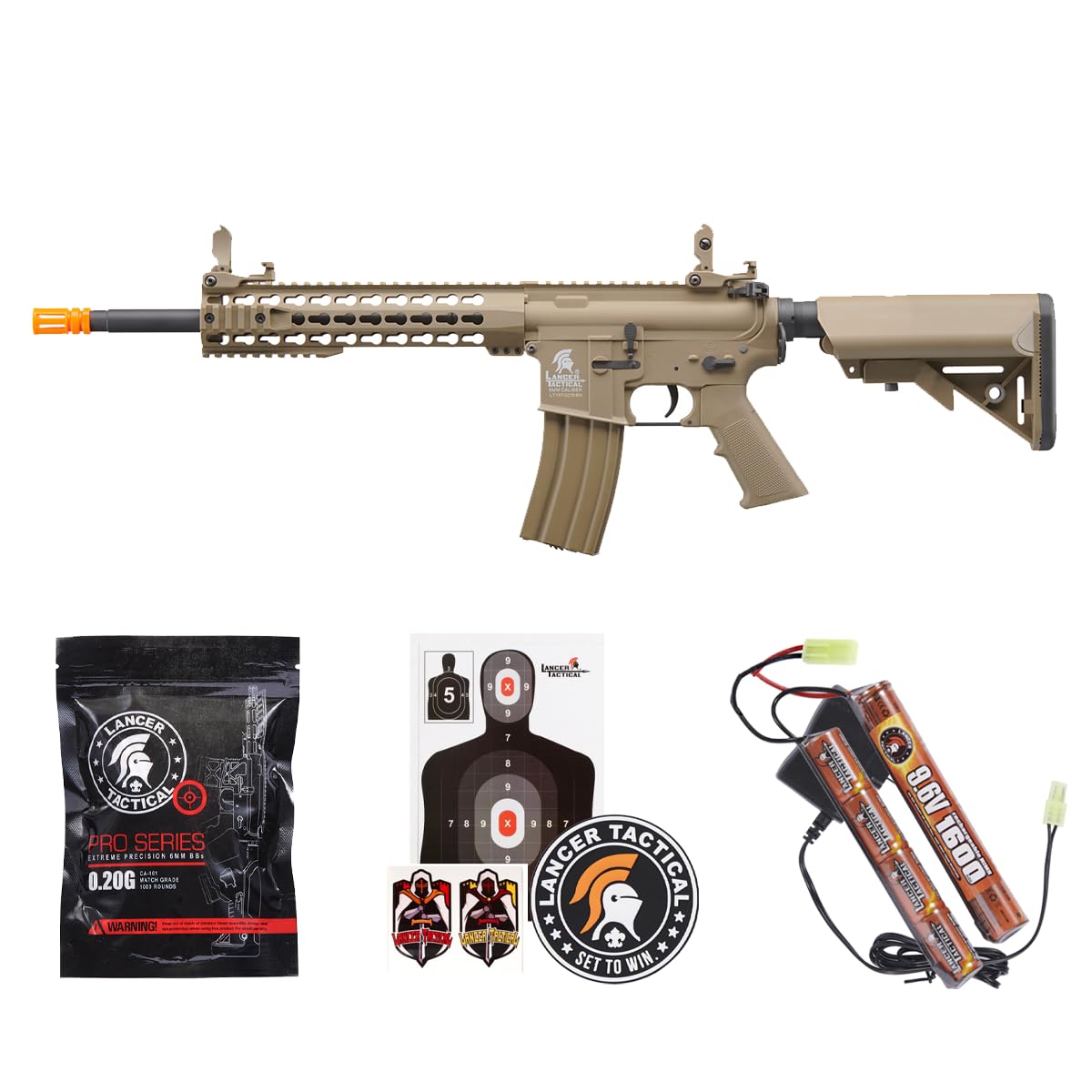 Lancer Tactical Gen 2 Airsoft M4 Carbine Rifle - 10