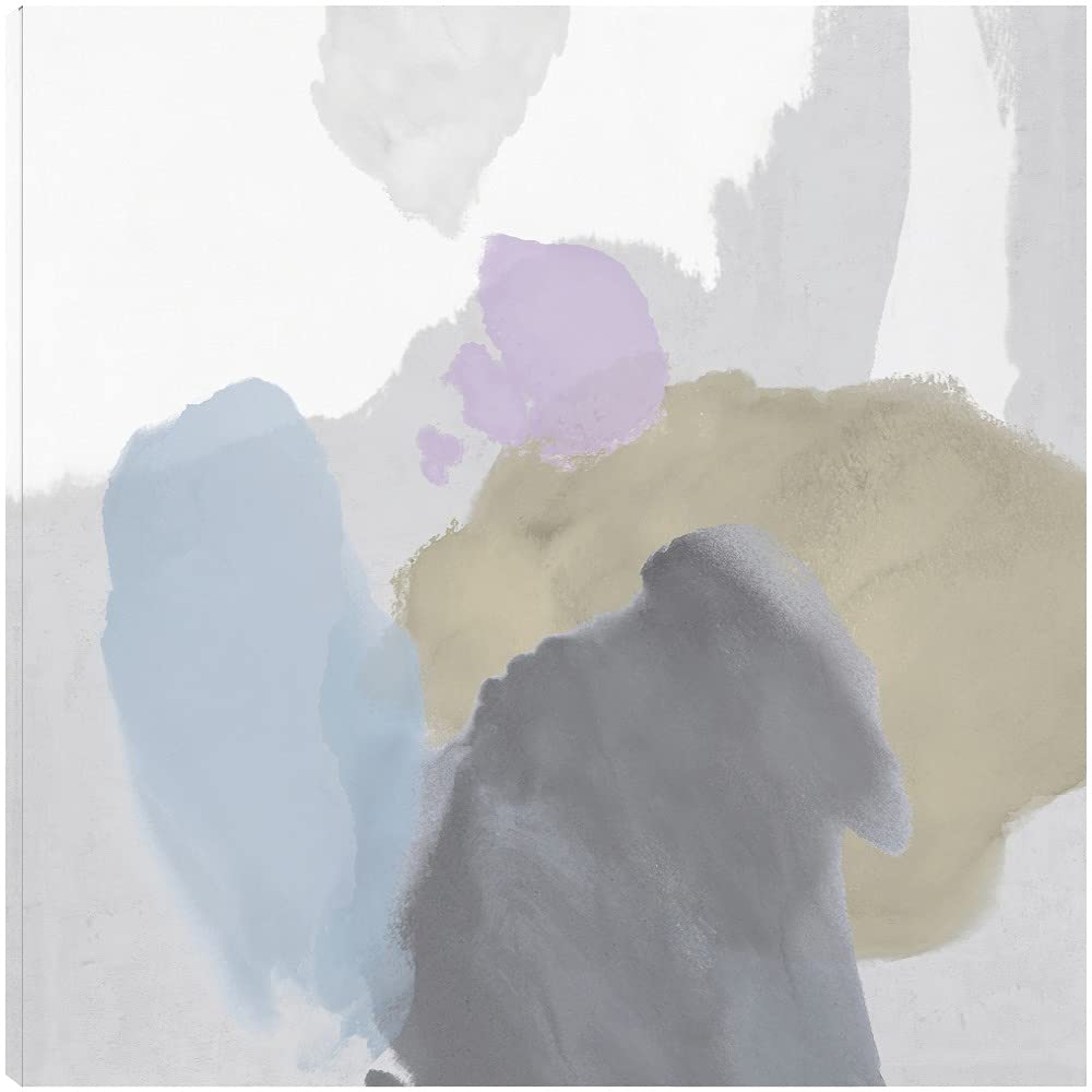 Paul Duncan Fine Art Canvas Wall Decor - 22x22 Inch Chroma Brush Painting for Living Room, Bedroom & Office - Ready to Hang Canvas Artwork - Perfect for Home Decor, Gifts & Interior Design