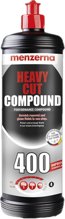 Menzerna Heavy Cut Compound 400 - Professional Car Paint Correction & Scratch Remover for Auto Detailing & Restoration