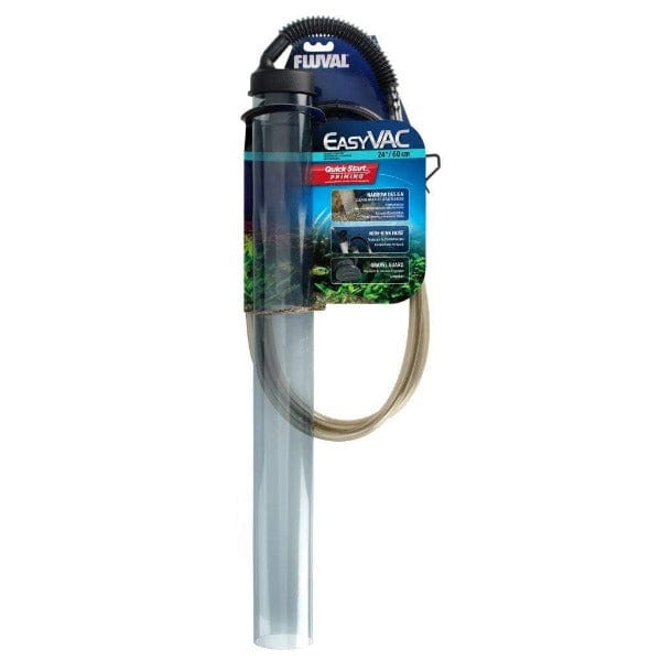 Fluval EasyVac Gravel Cleaner - Aquarium Vacuum Cleaner for Fish Tank Maintenance | Efficient Water Changer & Substrate Cleaner | Perfect for Freshwater & Saltwater Tanks