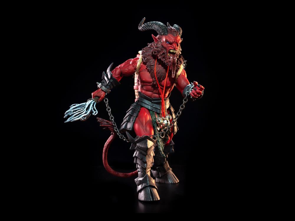 Four Horsemen Studio Mythic Legions 1/12 Scale 6-Inch Obscura Krampus Action Figure - Collectible Fantasy Toy for Display & Role Play Scenes