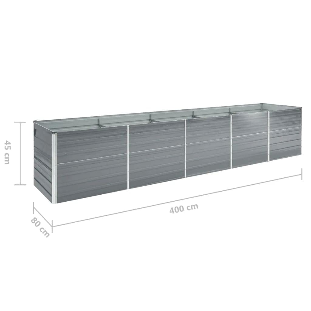 Galvanized Steel Raised Garden Bed 157.5