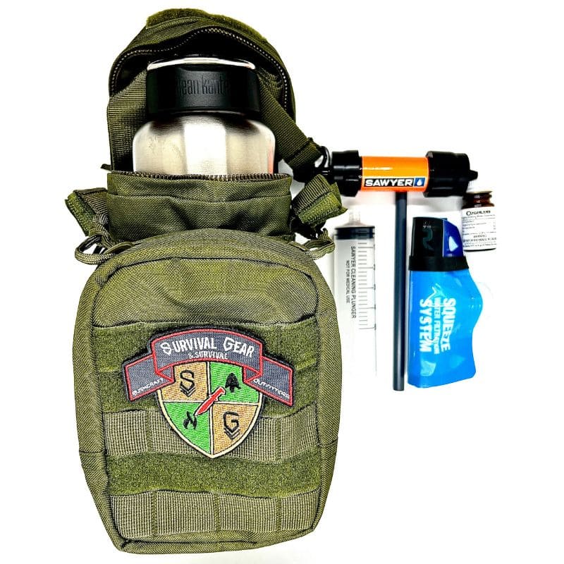 Emergency Survival Water Kit - Portable Water Filtration System for Camping, Hiking & Disaster Preparedness - Perfect for Outdoor Adventures & Emergency Situations