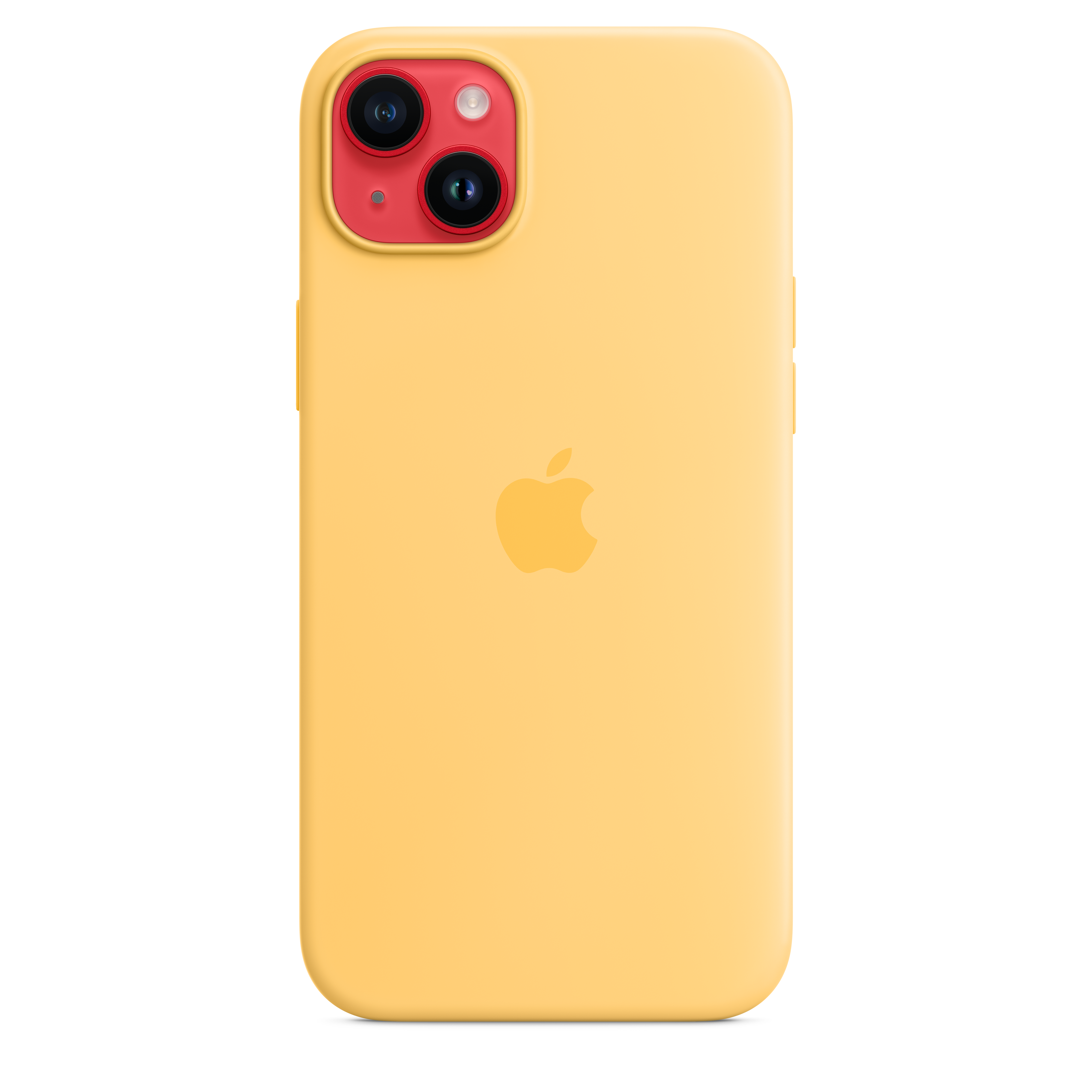 Magnetic Silicone Case for iPhone 14 Plus with MagSafe - Solar Glow | Slim Protective Cover for Everyday Use & Outdoor Activities