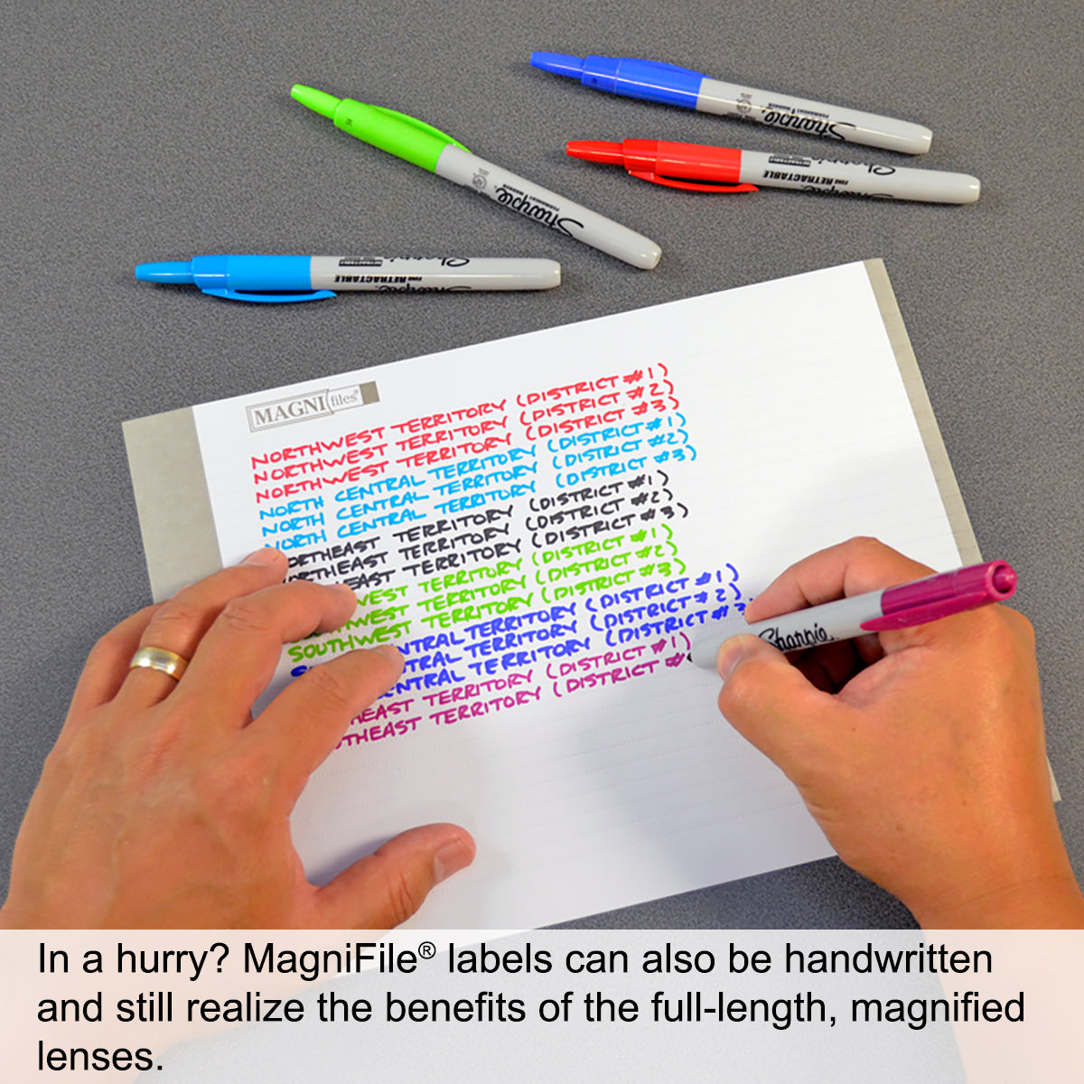 Ultimate Office MagniFile™ Clear Report Covers - 11 Magnified Sliding Bars for Binding & Indexing 65-Page Presentations - Crystal Clear Covers with Back Pocket for Loose Sheets & Business Cards (5-Pack) - Perfect for Professional Reports, Presentations & Document Organization