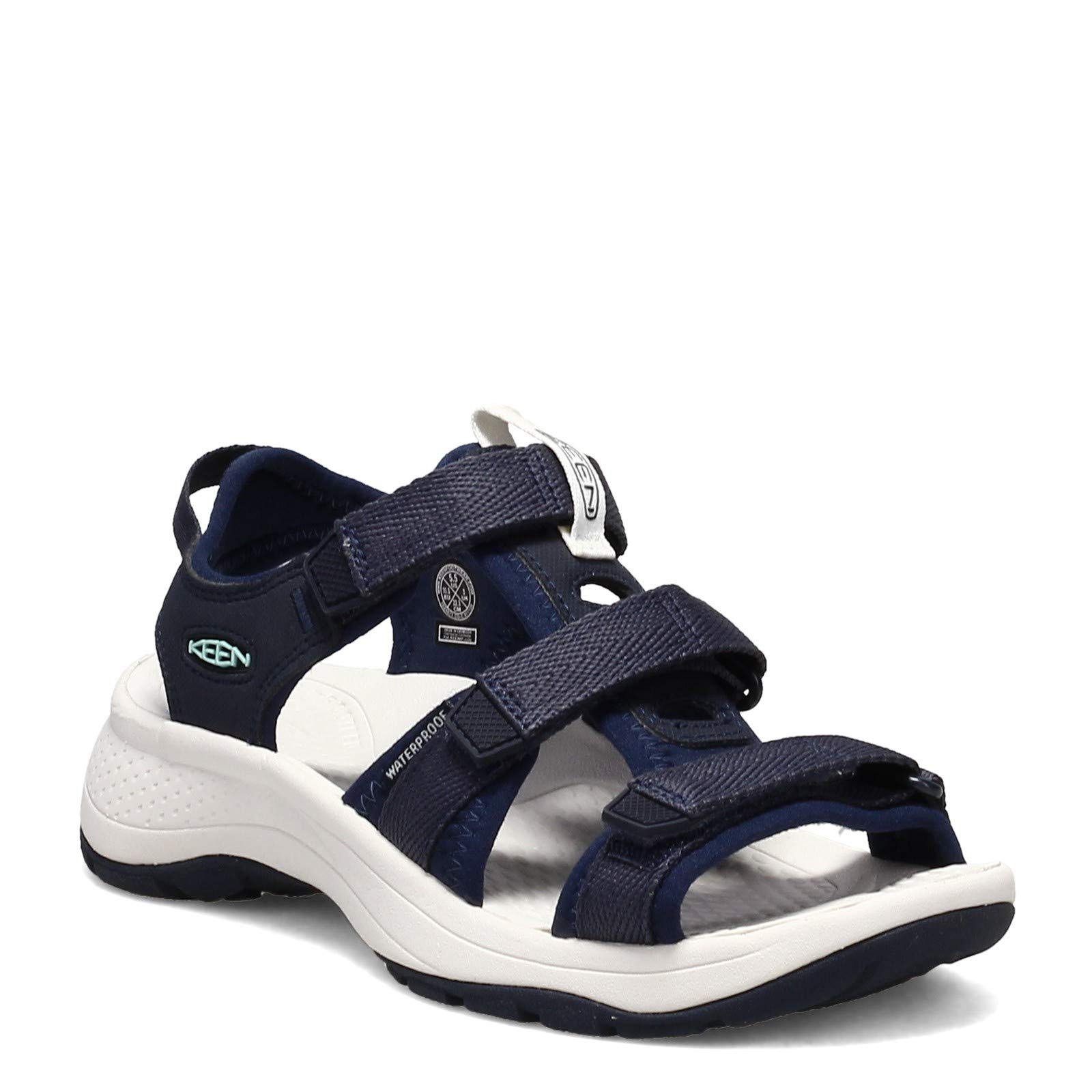 KEEN Women's Astoria West Open Toe Sandals - Comfortable Outdoor Walking & Beach Sandals for Summer Travel & Casual Wear